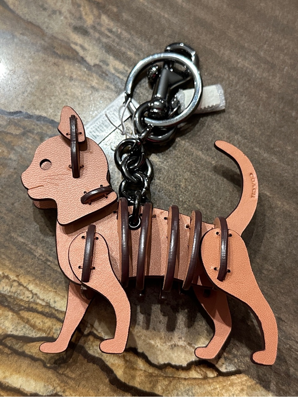 COACH LIMITED
EDITION
KITTY CAT
SKELETAL
LEATHER BAG
CHARM KEY
RING
